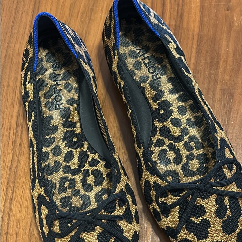 Leopard Print Rothy’s